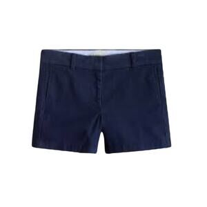 J. Crew 4" Stretch Chino Short Navy 2